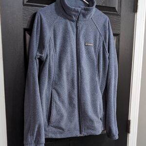 Columbia Women''s Heathered Blue Performance Jacket